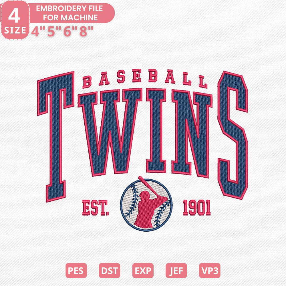 Vintage Arizona Baseball Embroidery Design PES DST Instant Download - ThredViora