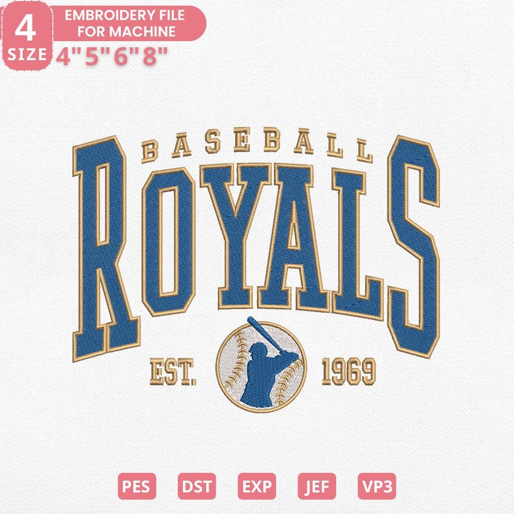 Vintage Baseball Team Embroidery Design - Instant Download DST PES JEF EXP VP3 - ThredViora
