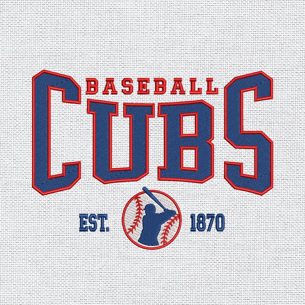 Vintage Arizona Baseball Embroidery Design PES DST Instant Download - ThredViora