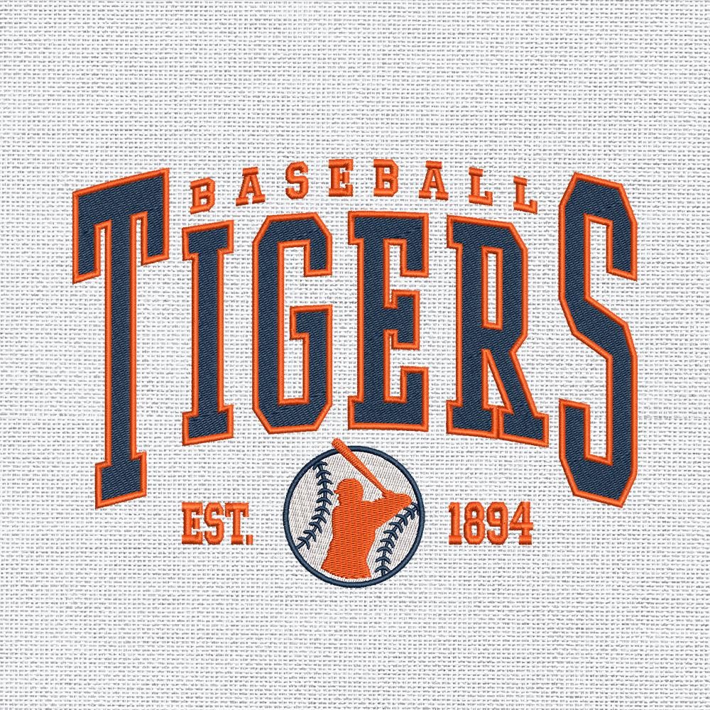 Vintage Arizona Baseball Embroidery Design PES DST Instant Download - ThredViora