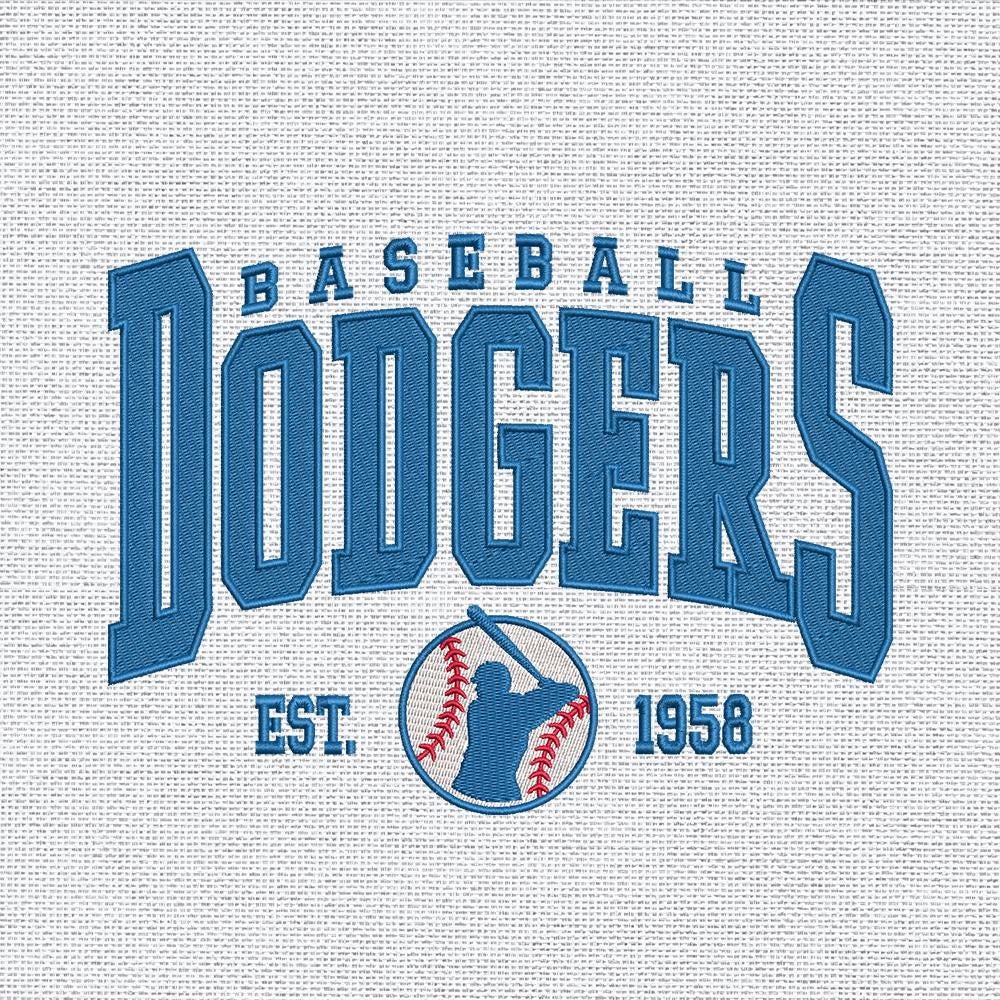 Vintage Arizona Baseball Embroidery Design PES DST Instant Download - ThredViora