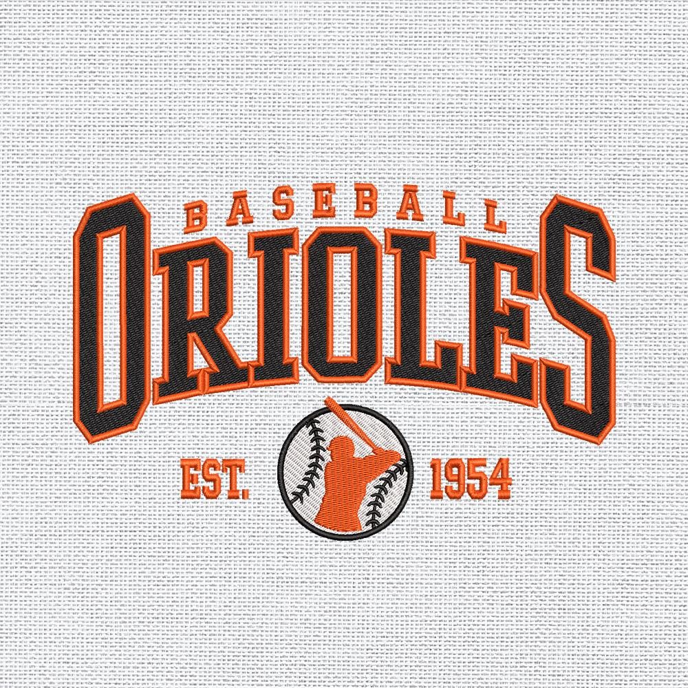 Vintage Arizona Baseball Embroidery Design PES DST Instant Download - ThredViora