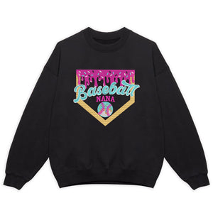 Baseball Nana Embroidery Design Game Day Mom