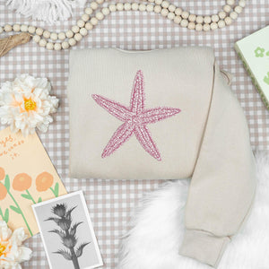 Starfish Sea Creatures Ocean Animals Embroidery Design