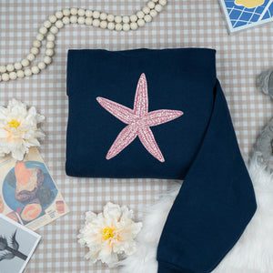 Starfish Sea Creatures Ocean Animals Embroidery Design
