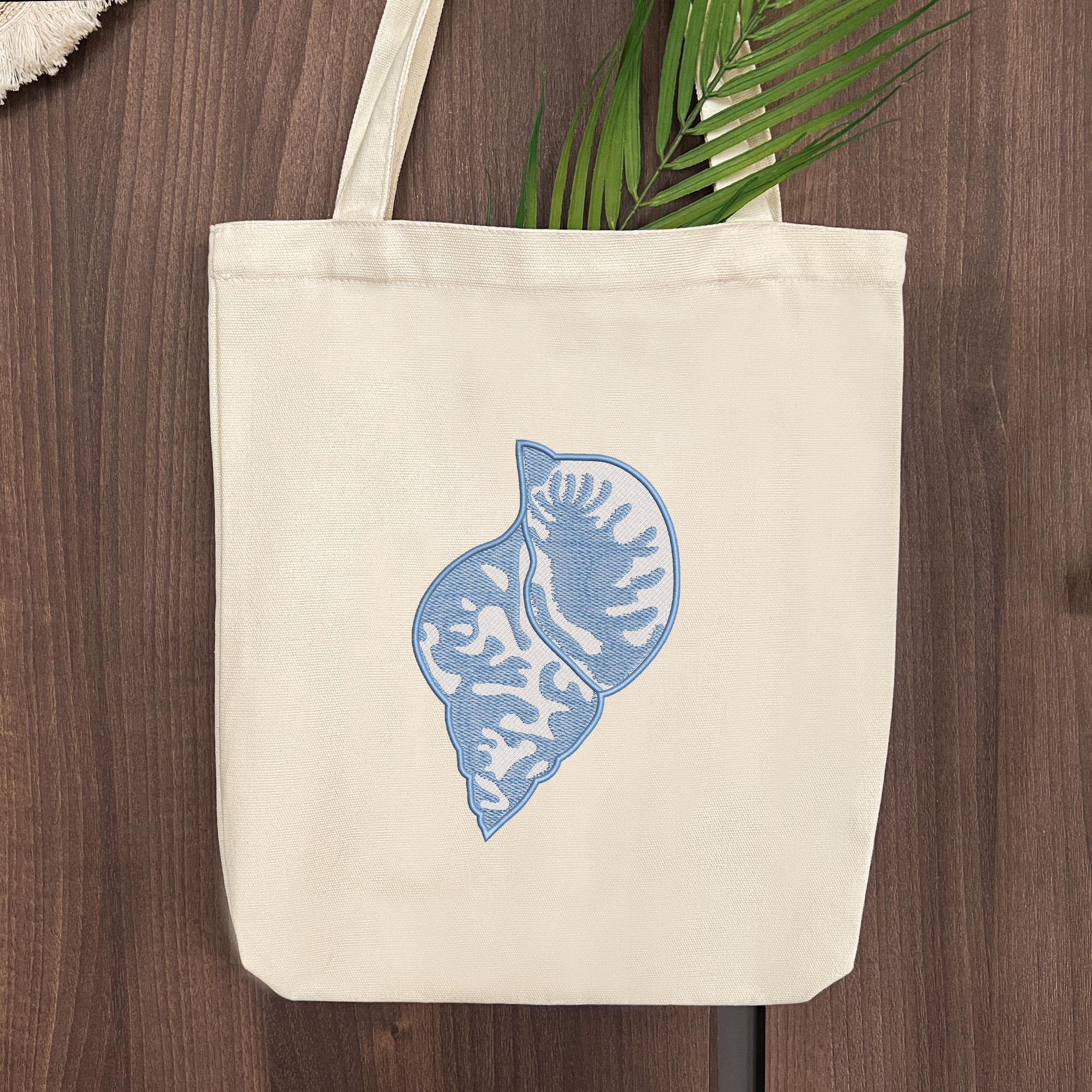 Sea Snail Embroidery Design Ocean Nautical Summer