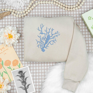 Coral Sea Culture Summer Nautical Ocean Embroidery Design