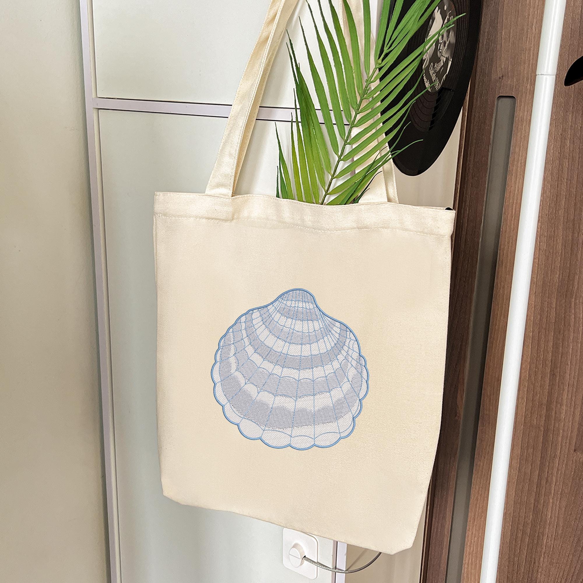 Clams Sea Culture Summer Nautical Ocean Embroidery Design