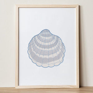 Clams Sea Culture Summer Nautical Ocean Embroidery Design