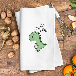 Dinosaur Couple Embroidery Design Instant Download