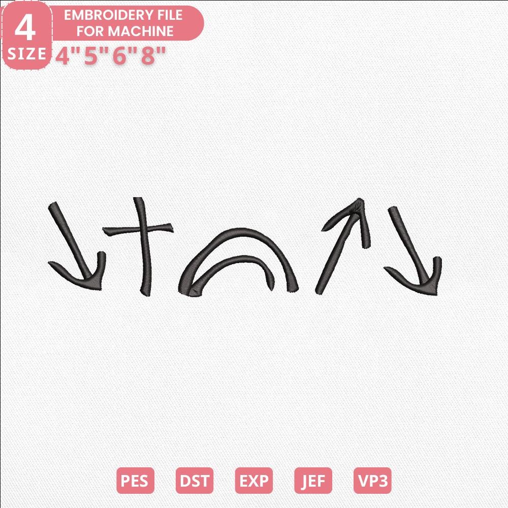 Christian Embroidery Design PES DST EXP JEF Instant Download - ThredViora