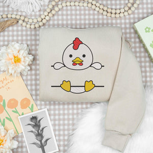 Chicken Embroidery Design Name Frame Safari Animal