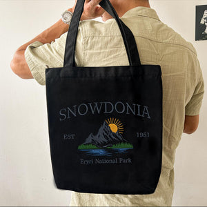 Snowdonia Eryri Embroidery Design National Park Digital File