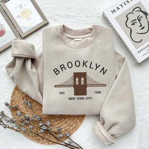 Brooklyn New York City Embroidery Design Machine File