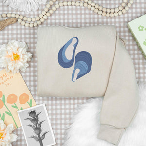 Mussel Sea Culture Summer Nautical Ocean Embroidery Design