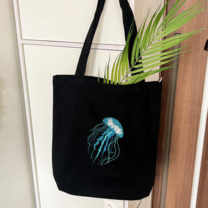 Jellyfish Machine Embroidery Design Ocean Animals Sea Creatures