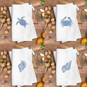 Sea Creature Embroidery Design Marine Animals Pattern