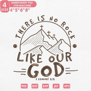 Christian Embroidery Design - Bible Verse PES DST EXP JEF - ThredViora