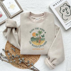 Christian Ocean Embroidery Design PES DST JEF Instant Download - ThredViora