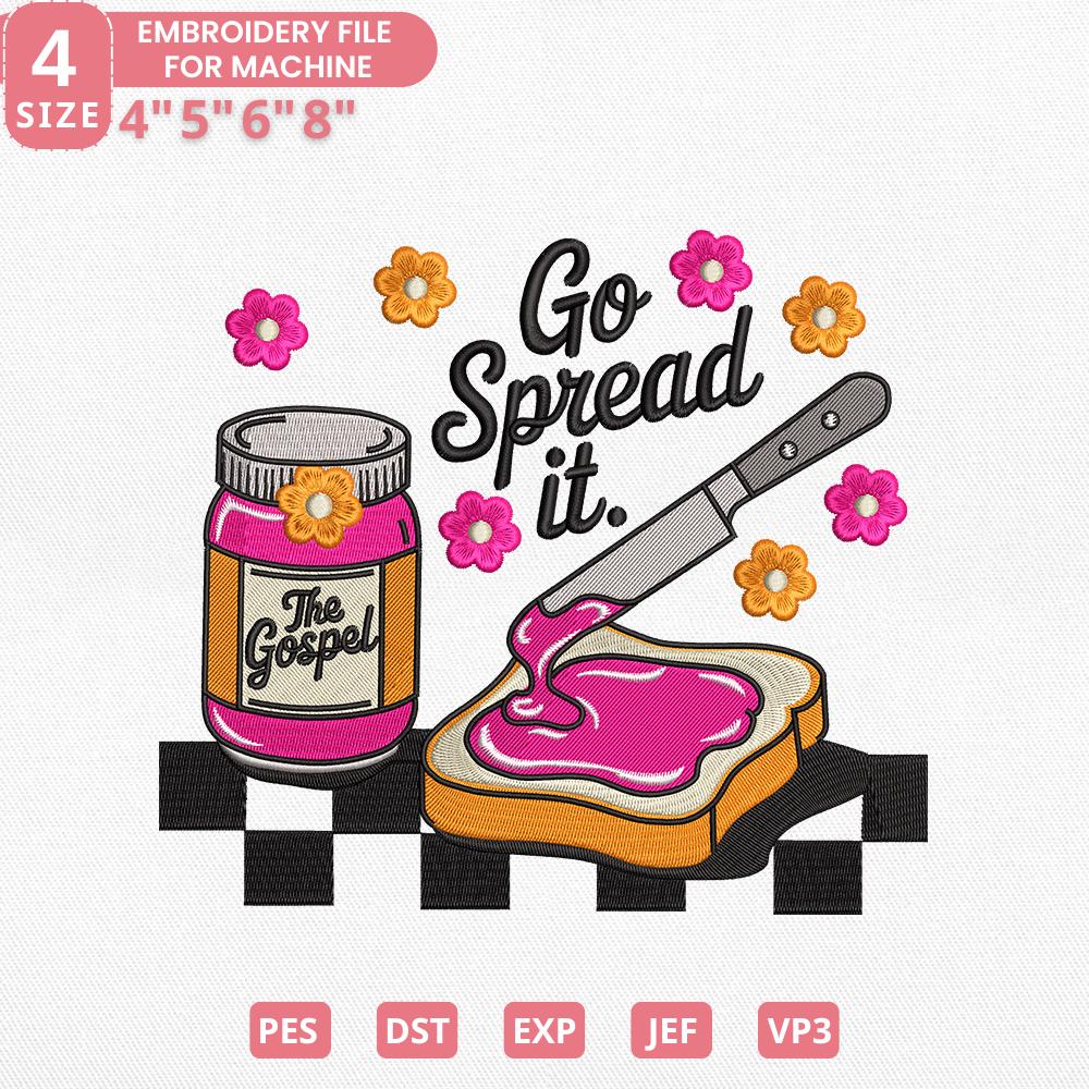 Christian Faith Embroidery Design PES DST JEF VP3 EXP - ThredViora