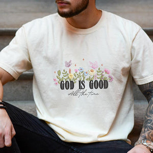 God is Good Embroidery Pattern PES DST JEF Instant Download - ThredViora
