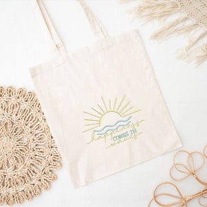 Beach Sunset Embroidery Design File