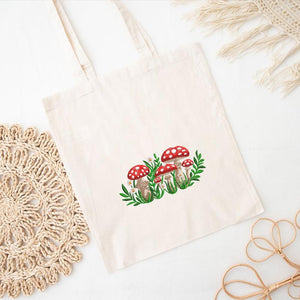 Mushroom Forest Embroidery Design PES DST JEF