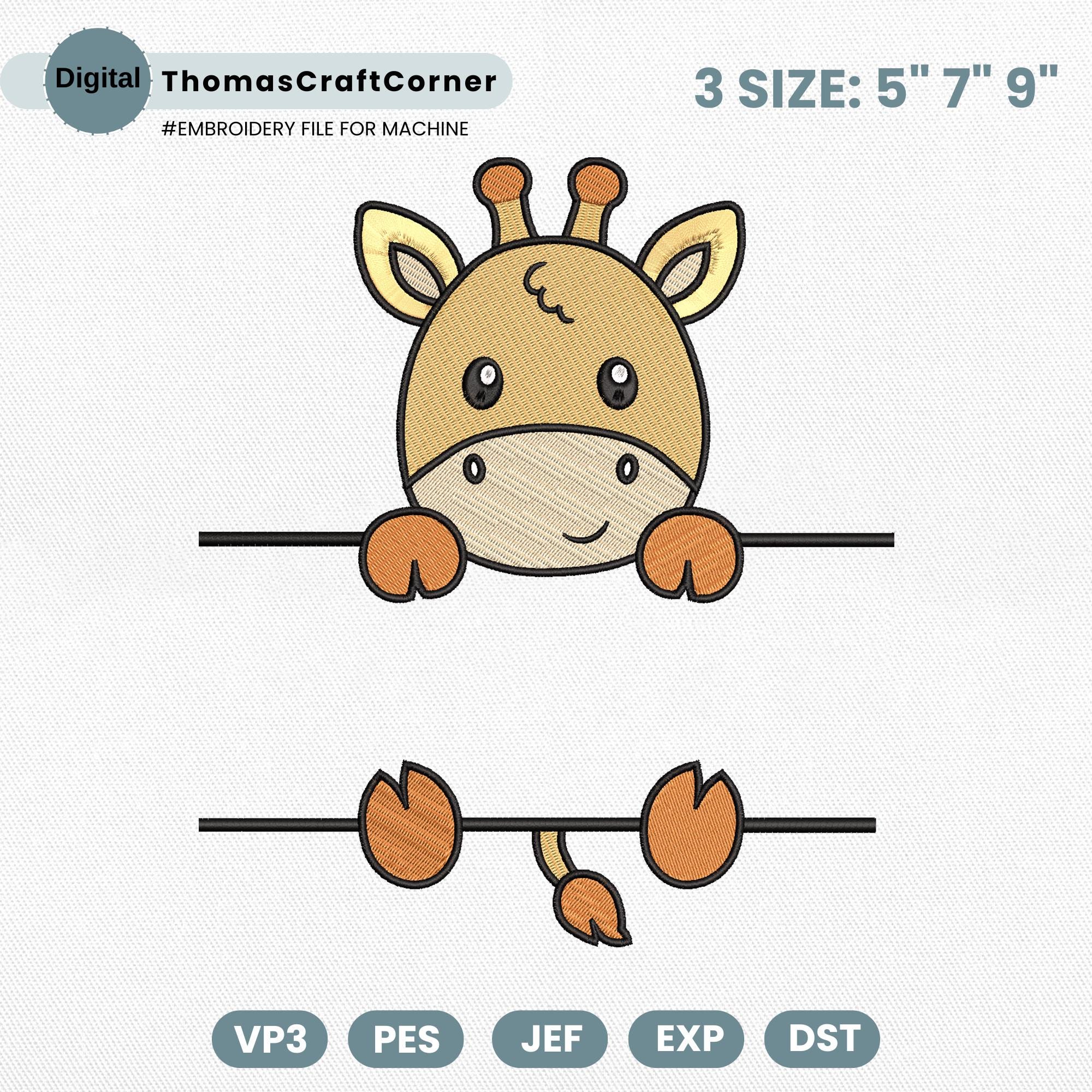 Turtleneck Embroidery Design Name Frame Student Label Safari