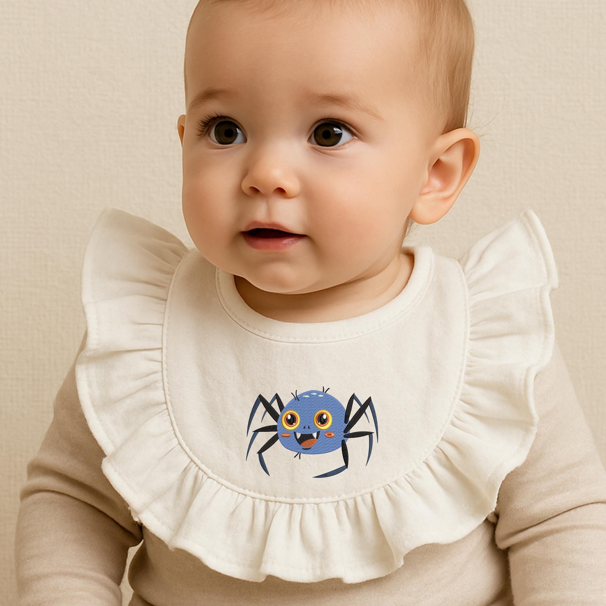 Spider Embroidery Design Insects Machine Farm Animal Kid