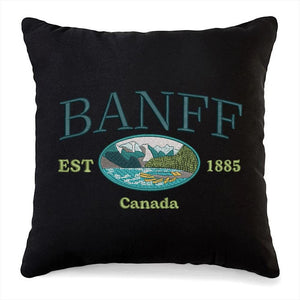 Banff Canada Embroidery Design Machine File Digital