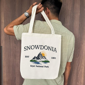 Snowdonia Eryri Embroidery Design National Park Digital File