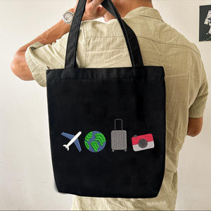 Travel Embroidery Design Machine File City Vacation