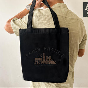 Paris France Embroidery Design City Machine File