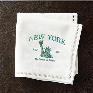 New York City Embroidery Design Liberty Machine File Digital