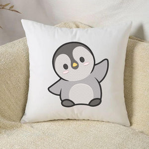 Penguin Embroidery Design Safari Zoo Forest Kid