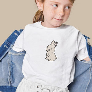 Rabbit Embroidery Design Farm Animal Zoo Forest Kid