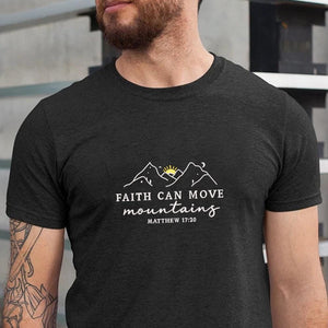 Faith Moves Mountains Embroidery Pattern PES DST JEF VP3 - ThredViora