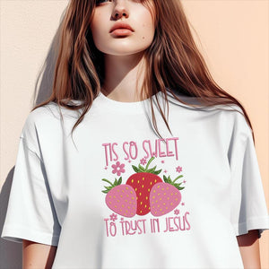 Christian Embroidery Design - Jesus Strawberry PES DST JEF EXP - ThredViora