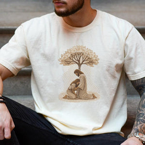 Christian Jesus Embroidery Design - PES DST JEF VP3 Files - ThredViora