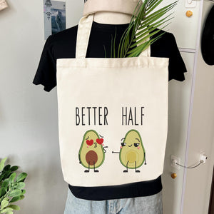 Better Half Embroidery Design Couple Avocado Pattern