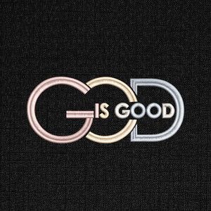 God Is Good Embroidery Pattern PES DST EXP JEF Instant Download - ThredViora