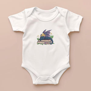 Dragon Books Embroidery Design Fantasy Reading