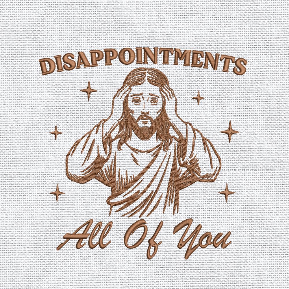 Jesus Meme Embroidery Design PES DST EXP JEF VP3 - ThredViora