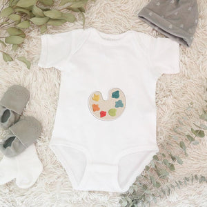 Paint Palette Embroidery Design PES DST EXP VP3 JEF