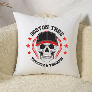 Boston Baseball Embroidery Design Skull Sports Machine