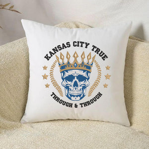 Kansas City Baseball Embroidery Design Skull Machine