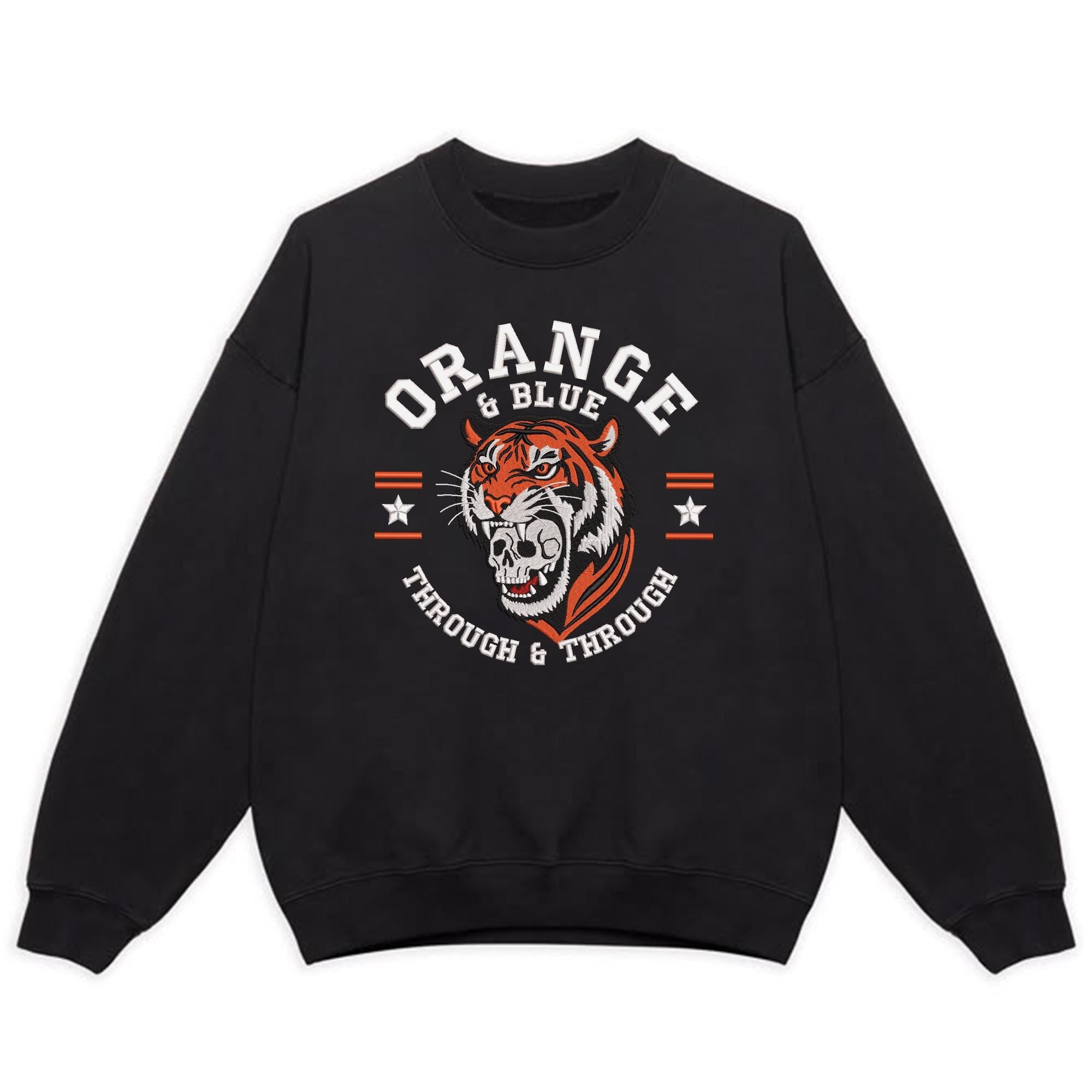 Detroit Baseball Embroidery Design Skull Sports Machine