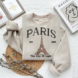 Paris Eiffel Tower Embroidery Design Travel France