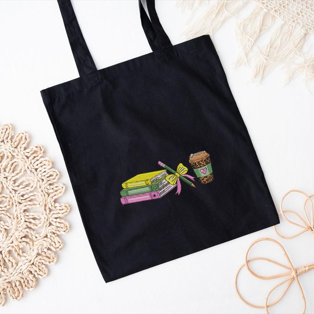 Teacher Life Embroidery Design PES DST Girl