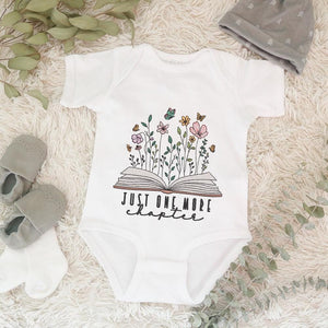 Just One More Chapter Embroidery Pattern Design